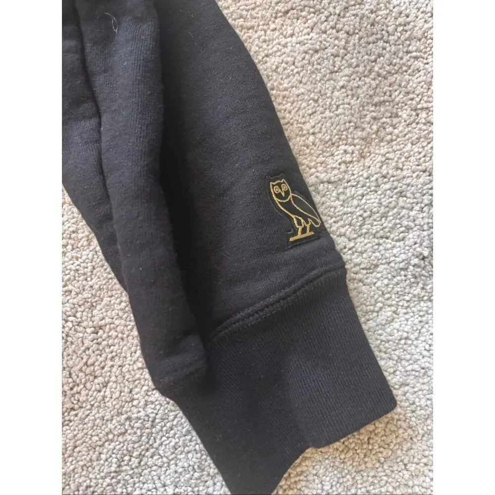 Mens Octobers Very own OVO drake Hoodie black, medium B5
